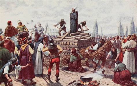 Umučenie Jána Husa na hranici