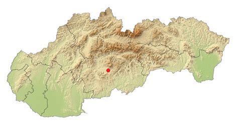 mapa Slovenska s vyznačenými pestovateľskými oblasťami tekvice