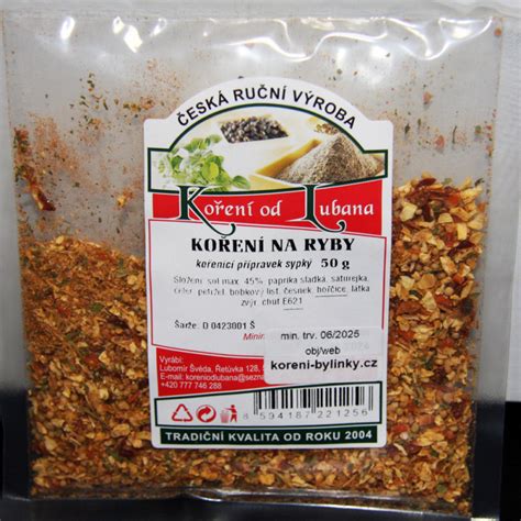 Bylinky a koreniny na ryby