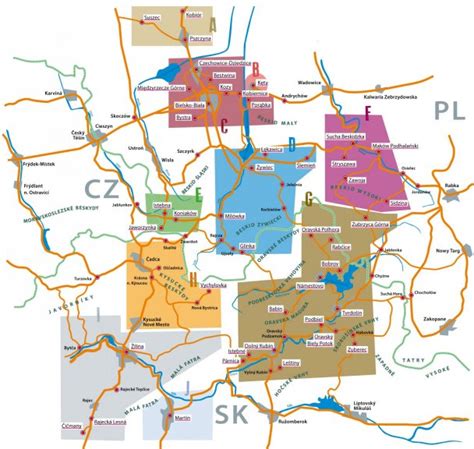 Mapa reštaurácií v Dolnom Kubíne