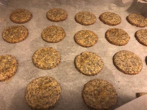 Upečené makové kolieska