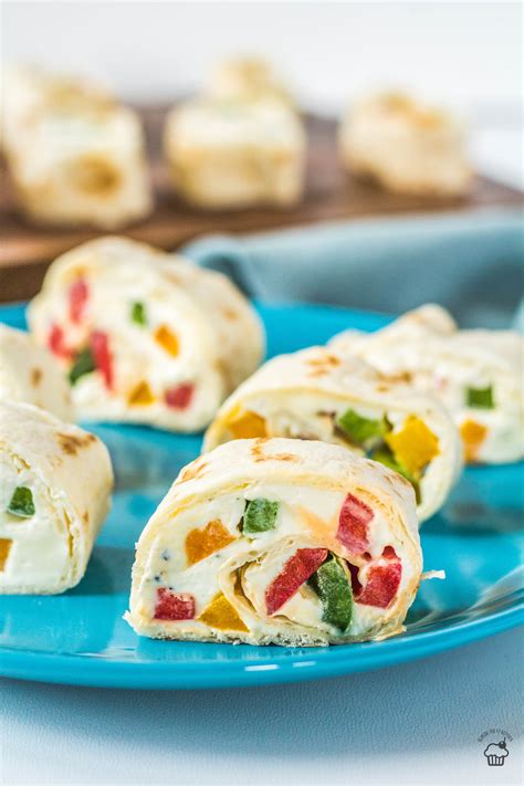 Farebné tortillové rolky