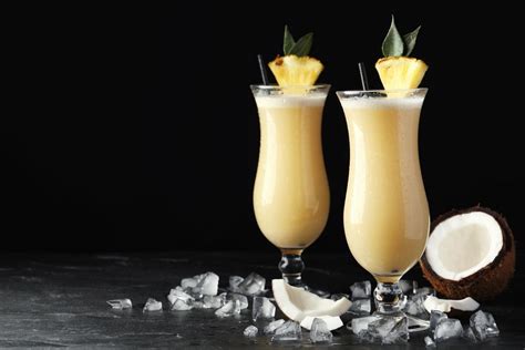 Zdobenie tartaletiek Piňa Colada