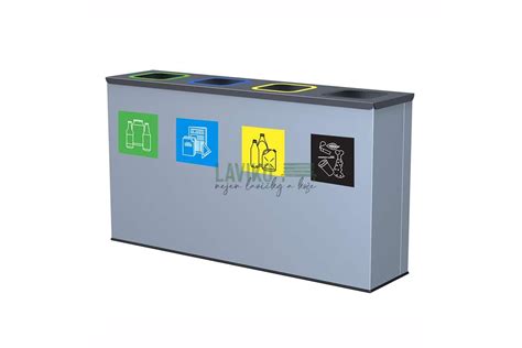 Recyklačné koše v reštaurácii