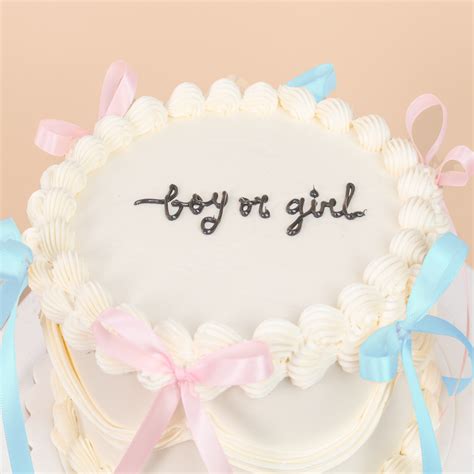 gender reveal torta