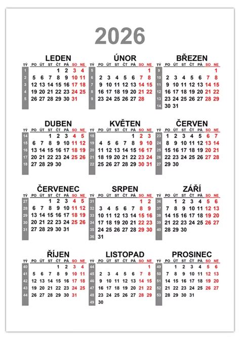 Kalendár s vyznačenými mesiacmi na bielenie stromov