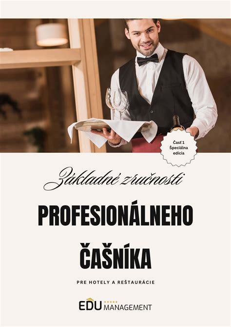 Štýlové oblečenie čašníka