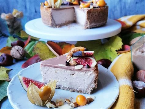 Ilustračné foto gaštanový cheesecake