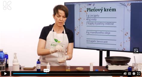 Ilustrácia prípravy krému