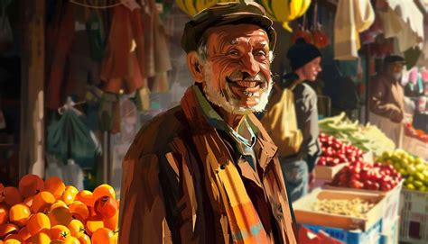 Ilustrácia čerstvej kačice na trhu