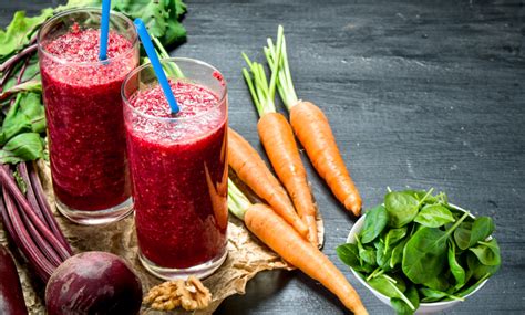 Zdravé smoothie s mrkvou