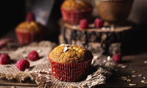 Ingrediencie na muffiny z ovsenej múky