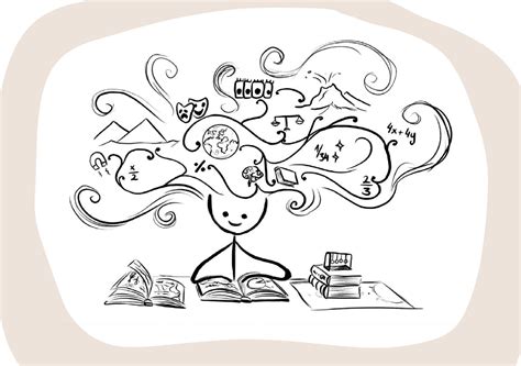 Ilustrácia kreatívneho myslenia