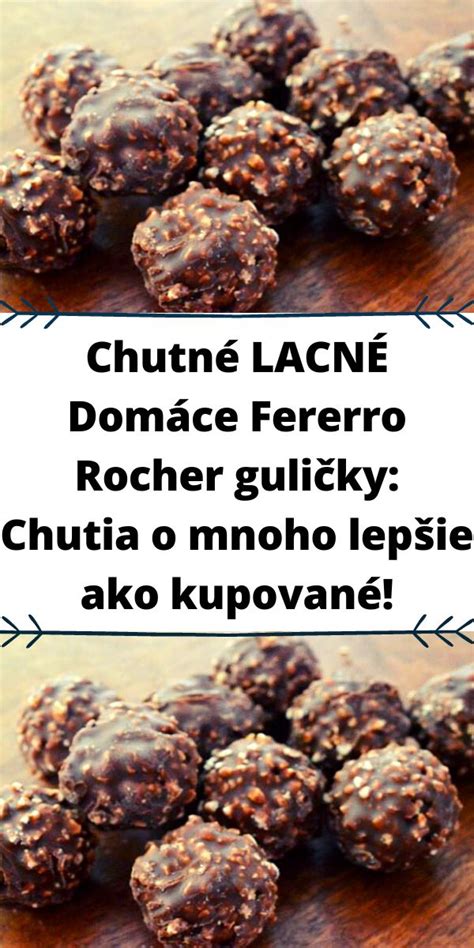 Príprava hmoty na guľky Ferrero Rocher