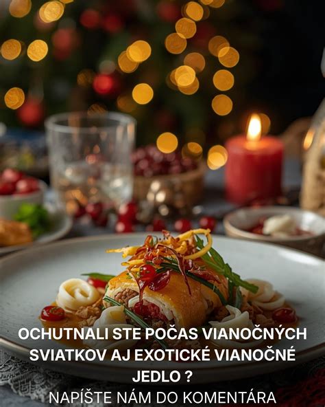 Slovenská vianočná tabuľa s tradičnými jedlami