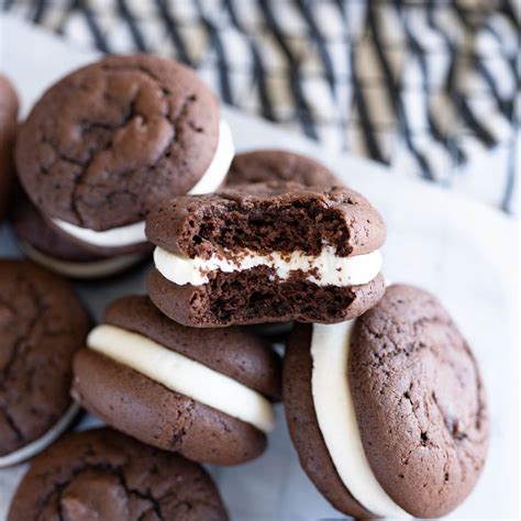 Proces pečenia sušienok Whoopie Pie