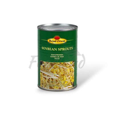 Namočené sójové bôby vo vode