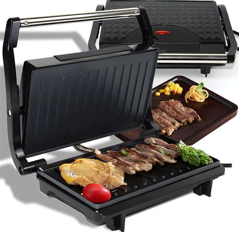 naklonený elektrický gril