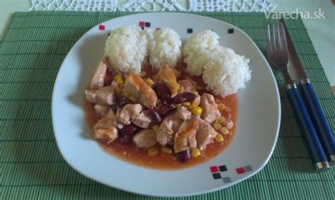 graf nutričných hodnôt kuracie na mexický spôsob