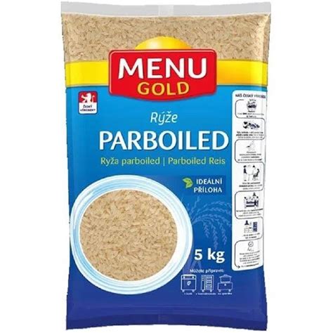Balenie parboiled ryže
