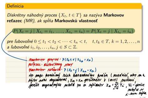 Schéma Markovovho reťazca