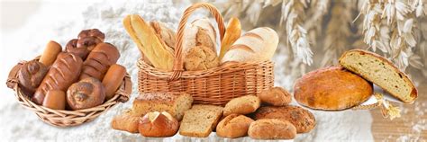 Ukážka rôznych druhov chleba a pečiva