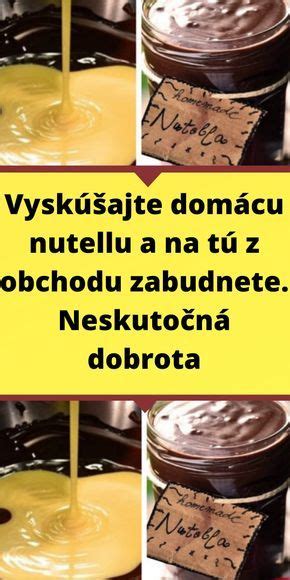 Ingrediencie na domácu nutellu