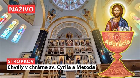 Interiér chrámu sv. Cyrila a Metoda
