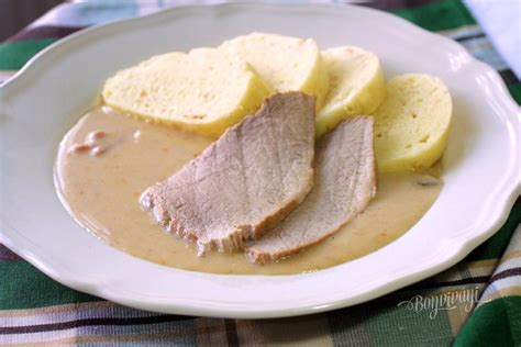 hamburské bravčové stehno s knedľou