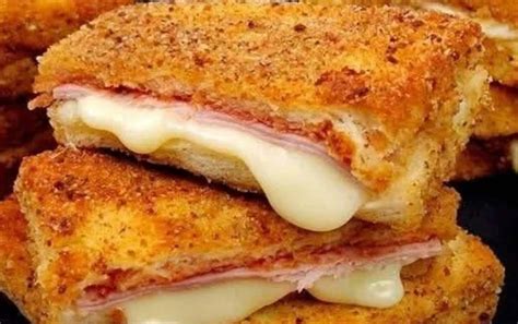 vyprážané kolieska salámy so syrom