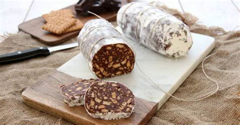 ingrediencie na čokoládovú salámu