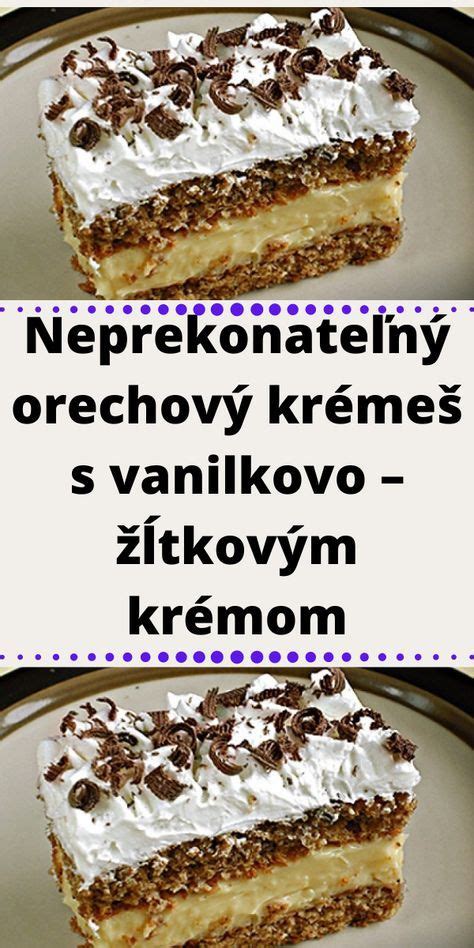 Orechový krémeš