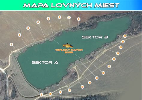 Mapa lovných oblastí lososa