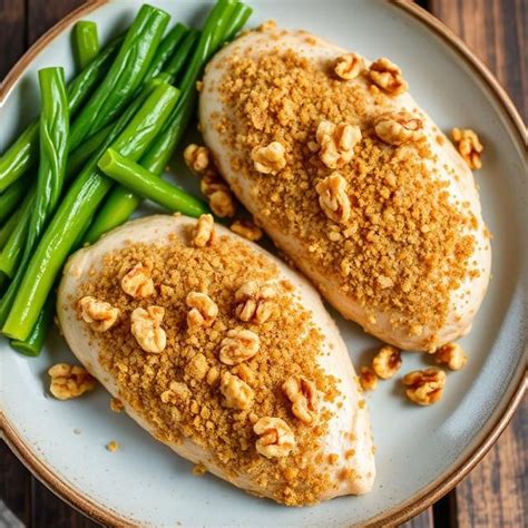 Ilustrácia kuracích pŕs a vlašských orechov