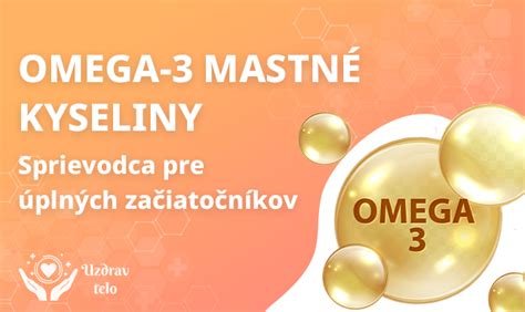 Infografika o omega-3 mastných kyselinách
