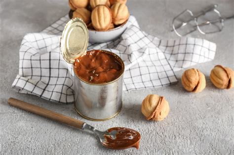 Ilustračné foto sladeného kondenzovaného mlieka