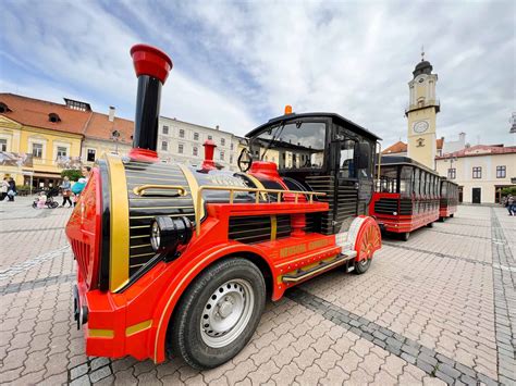 Vláčik v centre Košíc