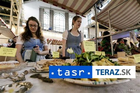 Rozmanité jedlá na festivale