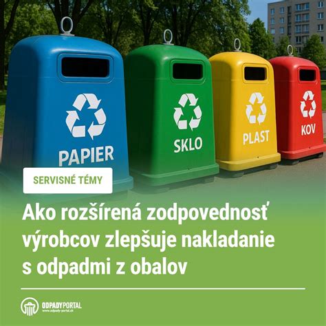 Ilustrácia recyklácie a ekologických obalov