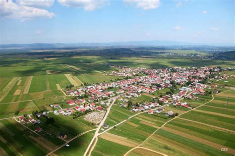 Letecký pohľad na Giraltovce