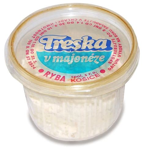Retro obal Tresky v majonéze