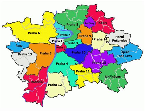 Mapa Prahy s vyznačeným pôvodným lahôdkárstvom Jana Paukerta