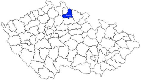 Mapa obce Ludanice s vyznačeným penziónom Altana