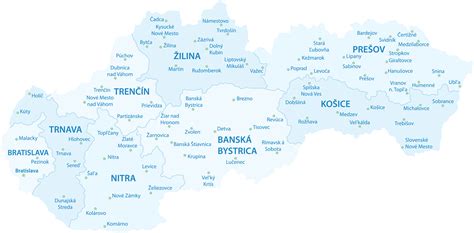 Mapa pútnických miest na Slovensku