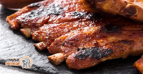 Bravčové rebrá marinované v BBQ omáčke
