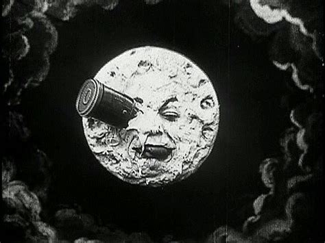 Georges Méliès pri práci na filme Cesta na Mesiac