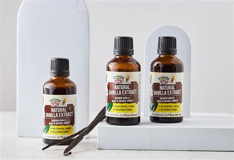 Infografika porovnávajúca čistý vanilkový extrakt a umelú vanilkovú arómu