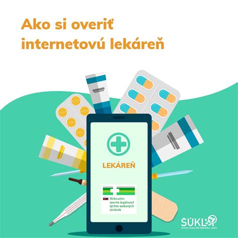 Príklad loga pre overenie legálnosti online lekárne na Slovensku