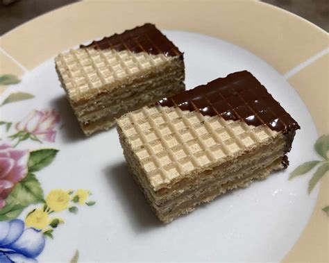 Hotové karamelové oplátky (grilážky)