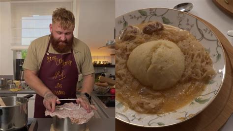 Ilustrácia surovín na prípravu knedle